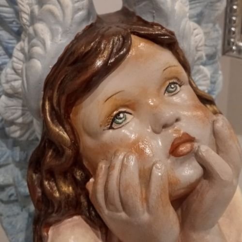 Figura Escultórica de Angel - Imagen 2