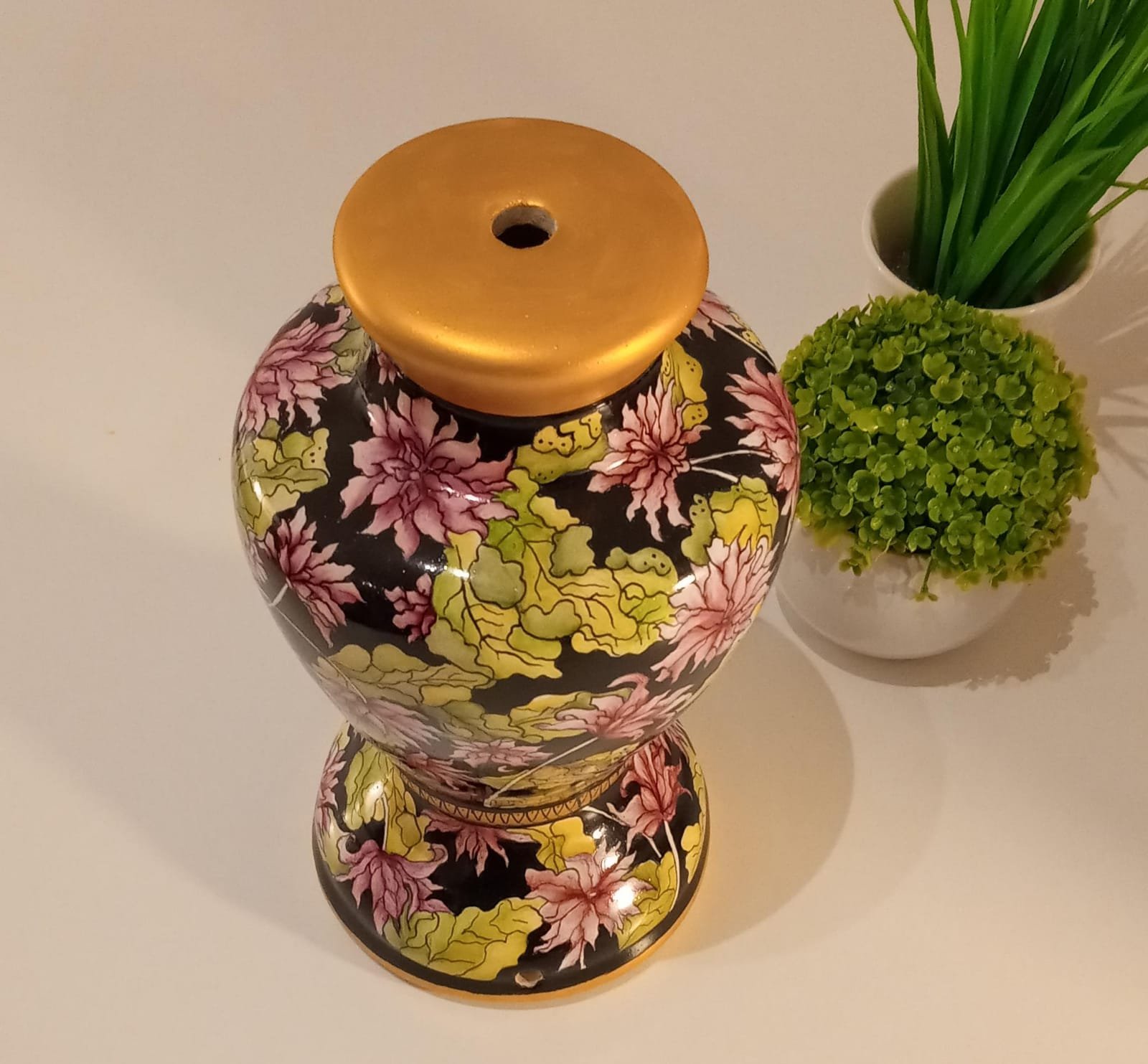 Base para Velador o Lámpara de mesa. Estilo Oriental - Imagen 3