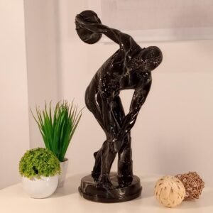 Figura Escultorica Mármol Negro