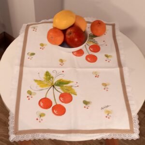 Repasador y/o individual Cerezas